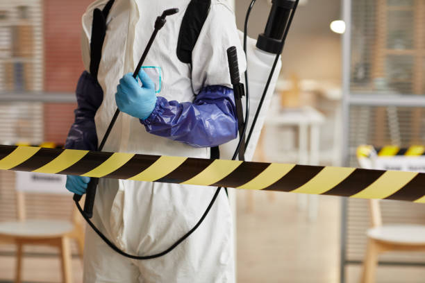 Professional Biohazard Cleanup technician working in Oaks, PA